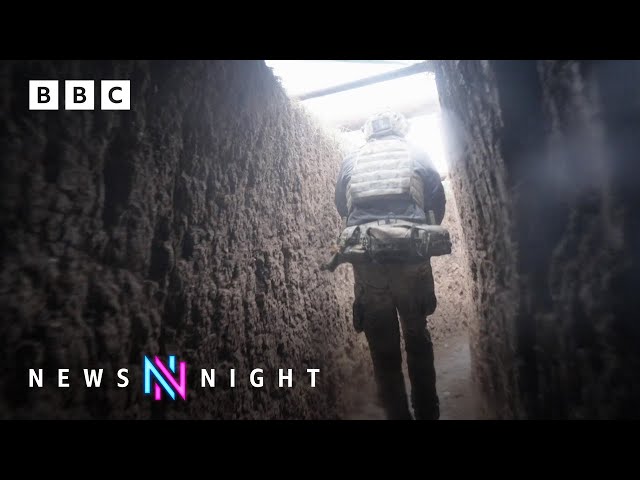 Inside Ukraine’s war frontlines against Russia in Donbas | BBC Newsnight