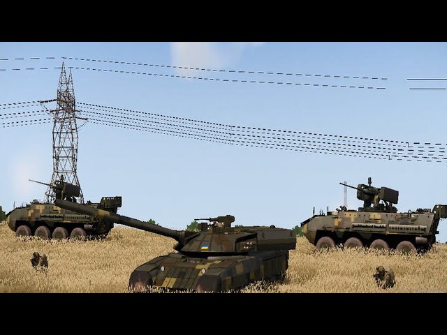TODAY ! Russia's Most Expensive KA-52 3 Helicopter Shot Down by Anti-Aircraft Tank - Arma 3