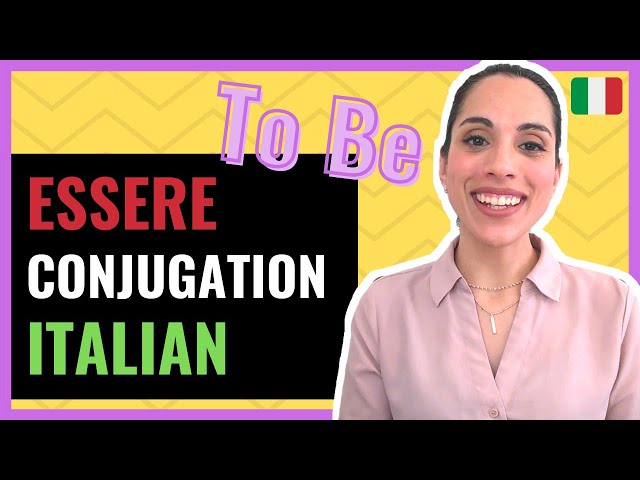 [ESSERE Conjugation Italian] Learn 5 BASIC Tenses of Italian verb TO BE | Italian Verb Conjugation