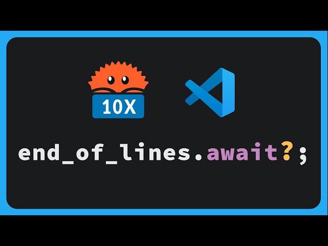 Rust Toggle End Of Lines - Rust10x VSCode Extension
