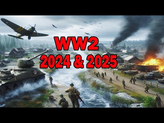 Top 20 New Upcoming World War 2 Games of 2024 & Beyond