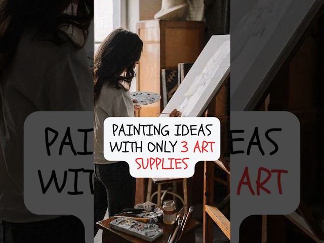 Painting ideas for Beginners  😱 don’t forget to subscribe to stay tuned💝 #art #fypシ
