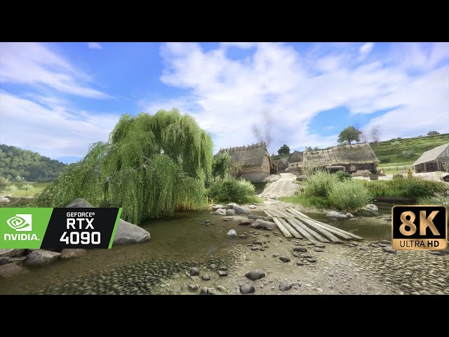 [8K] Kingdom Come Deliverance Heavily modded with RAYTRACING in 2024 looks breathtaking