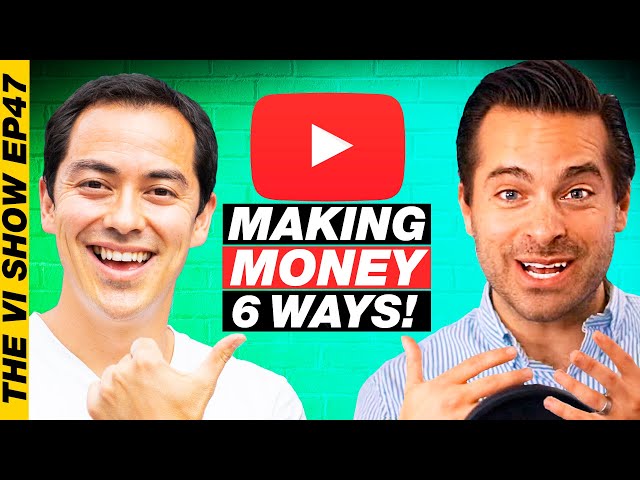 6 Ways To Make Money in 6 Months with a New YouTube Channel - Justin Moore #ViShow 47