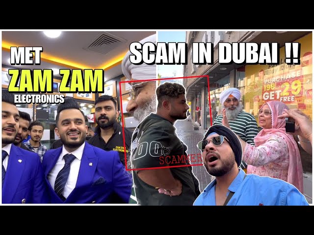 FIGHT WITH SCAMMER IN DUBAI | Met @zamzamelectronicstradingllc | Biggest Fraud