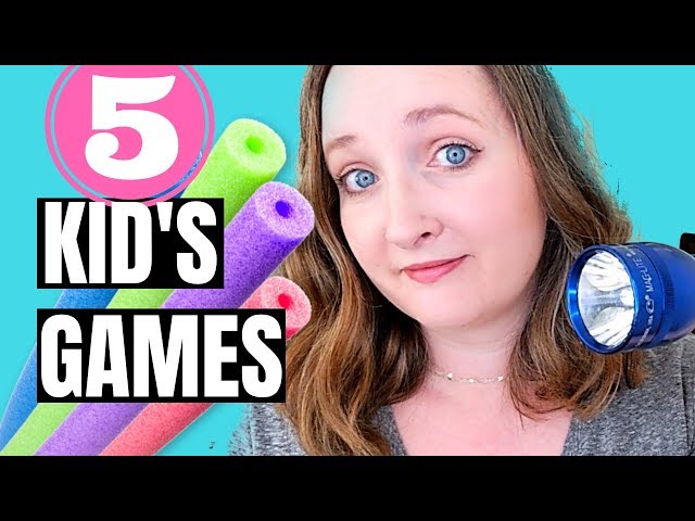 5 Outdoor Kids Party Games EVERYONE will PLAY