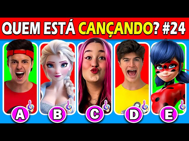 🔊 Adivinhar Quem ESTÁ CANÇANDO? 💃🎵 #24| Emilly vick, Enaldinho, Melody, Elsa, Natan Por Aí, Tenge