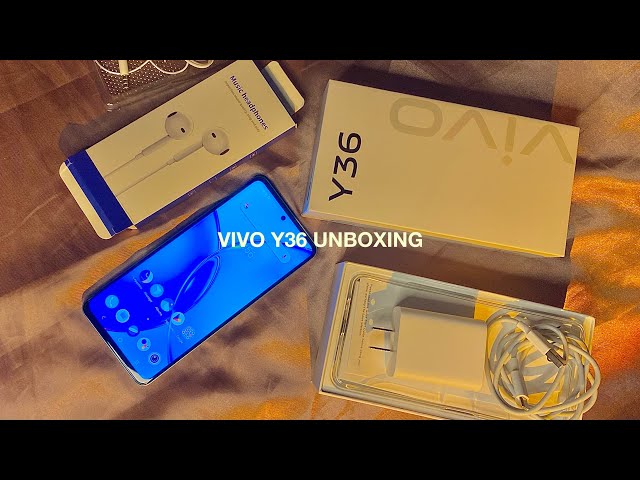 🧸 VIVO Y36 UNBOXING | GAMING + CAMERA