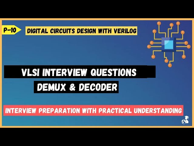VLSI interviews and GATE FAQs on Decoder and demultiplexer