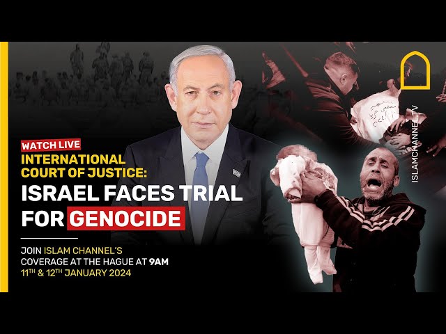LIVE: ICJ TO HEAR SOUTH AFRICA'S GENOCIDE CASE AGAINST ISRAEL