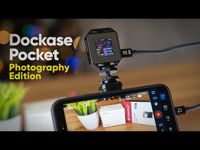 Dockcase Pocket Photography Edition + Transcend SSD 300S 1TB