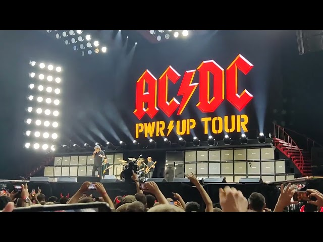 AC/DC 2024 - If you want blood - Live in Gelsenkirchen 17.05.2024 - First song of world tour