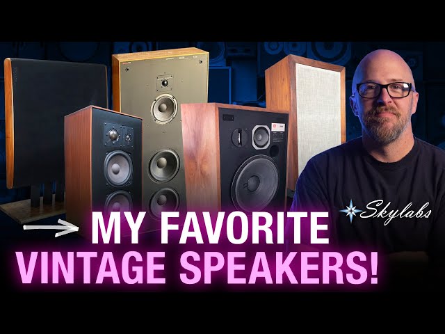 My Personal 5 Favorite Vintage Speakers!