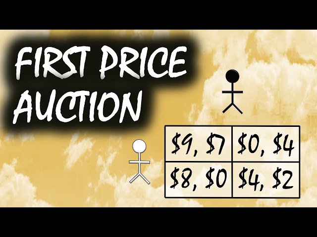 Simple First-Price Auction: A Game Theory Puzzle