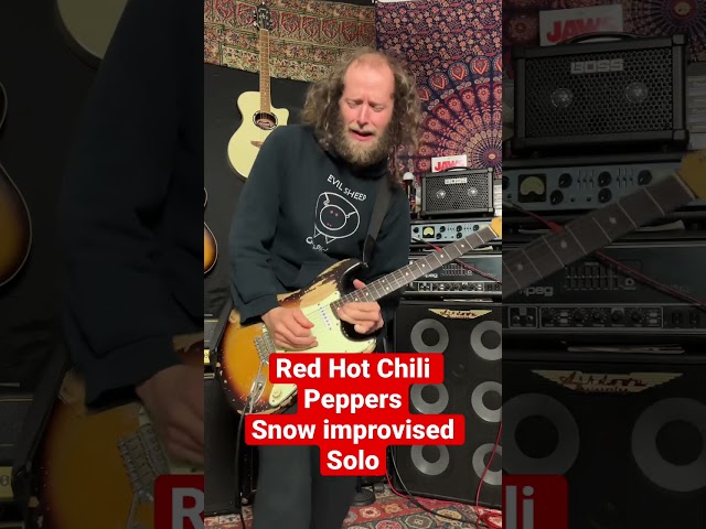 Red Hot Chili Peppers - Snow Solo