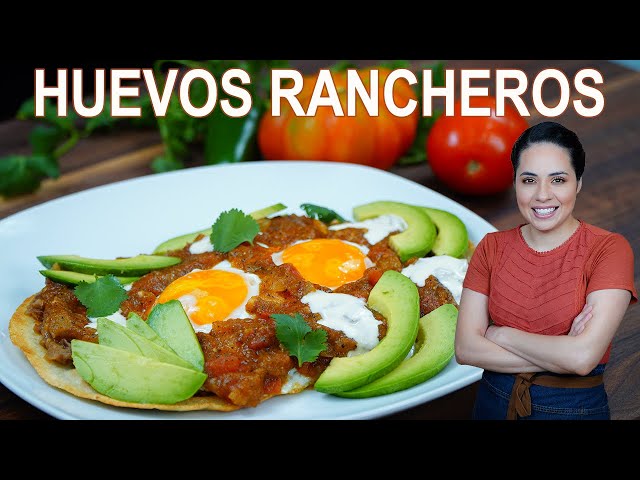 Huevos Rancheros Recipe | DELICIOUS Mexican Breakfast | Villa Cocina