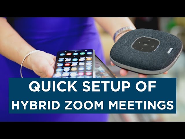 Simple and Quick Setup of Hybrid Toastmasters Meetings for ZOOM