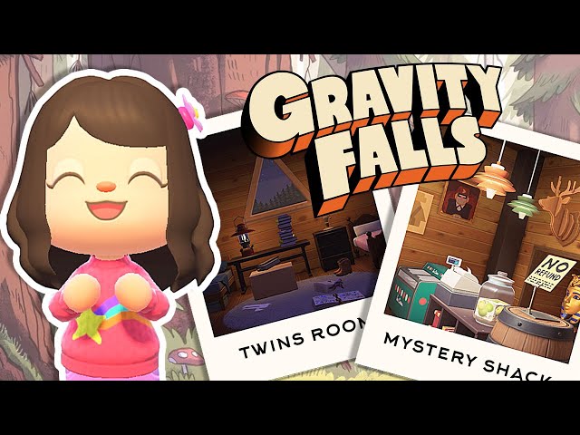 Building The Mystery Shack! - Animal Crossing/Gravity Falls Build Series (ACNH)
