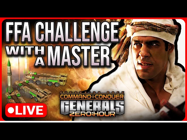 $450 Pro FFA Challenge with ONE ZH Master! | C&C Generals Zero Hour