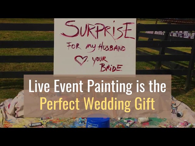 The Best Wedding Entertainment That Includes A Surprise Wedding Gift