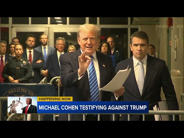 Star witness Michael Cohen implicates Trump in hush money case