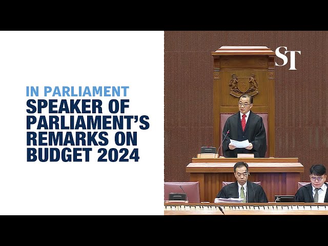 S’pore must take risks, accept failure, rise again: Speaker after budget debates