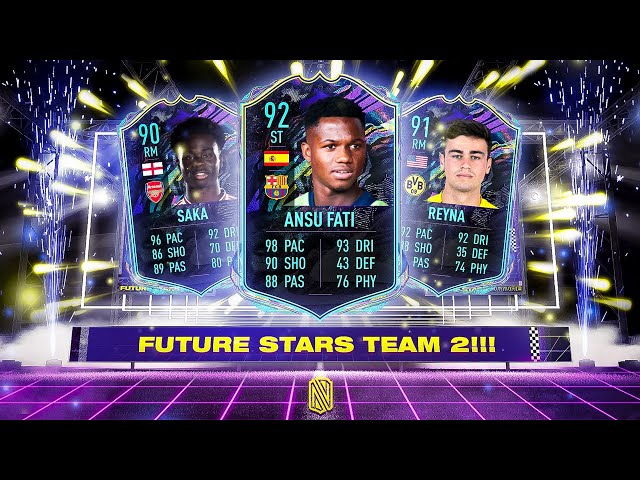 FUTURE STARS TEAM 2 + NEW ACADEMY PLAYER - FIFA 21 Ultimate Team