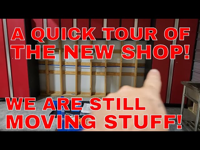 INITIAL SHOP TOUR!! - New Shop Update