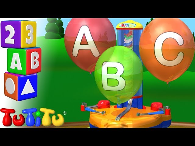 TuTiTu Preschool | Balloon Machine | Learning the Alphabet with TuTiTu ABC