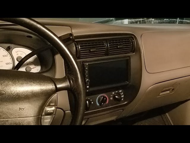 Android Double Din Stereo Installation In Ford Ranger & Explorer 5.0