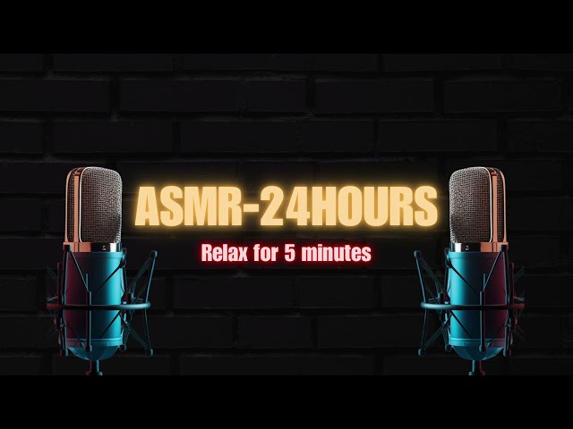 ASMR - NO TALKING - SOUND 45/288 - Relax for 5 minutes