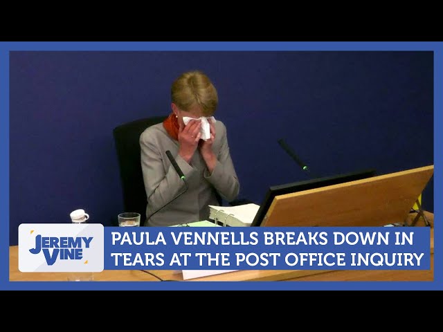 Paula Vennells' cries at Post Office inquiry | Jeremy Vine
