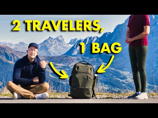 Sharing ONE backpack for a two-week trip