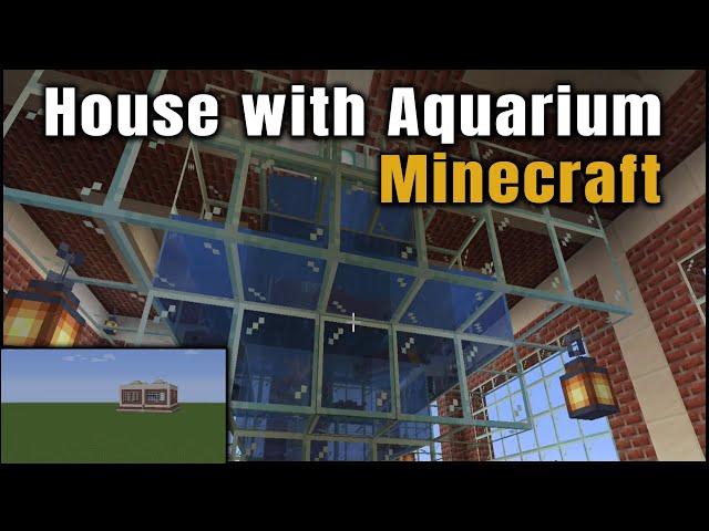 House with Aquarium | Minecraft
