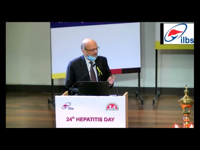 Dr  Anil Agarwal, Director, ILBS on the occasion of 24th Hepatitis day at ILBS