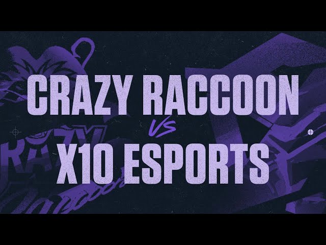 X10 vs CRAZY RACOONS (BO3) - LOWER ROUND 1 - ¡VALORANT Masters en español!