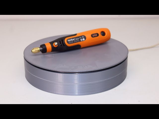How To Make 3D Printed Rotating Table