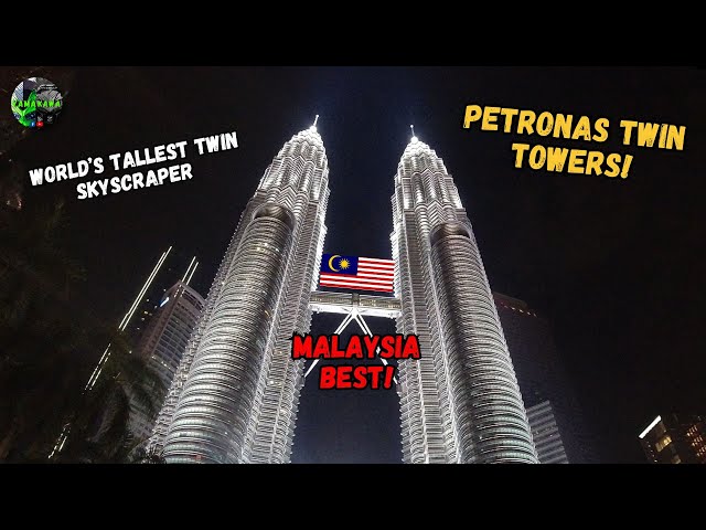 Kuala Lumpur at Night | Petronas Twin Towers | Day 3