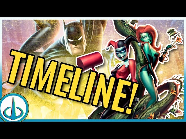 "BATMAN AND HARLEY QUINN" Timeline! | History of the DCAU