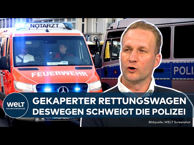 BERLIN-NEUKÖLLN: Gekaperter Rettungswagen - Deswegen schwieg die Polizei über den Vorfall