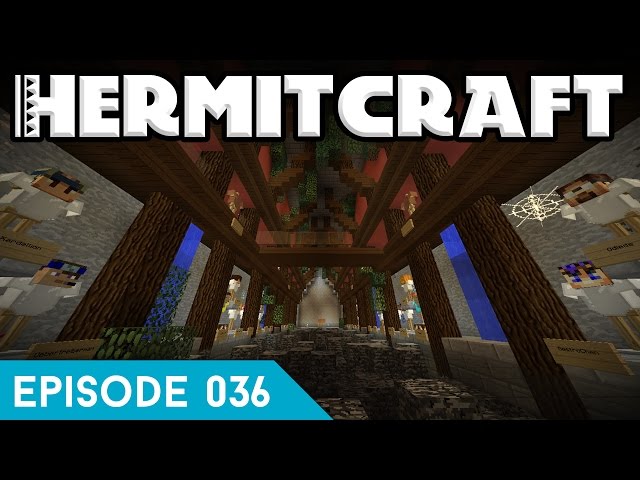 Hermitcraft IV 036 | HALL OF PATRONS | A Minecraft Let's Play