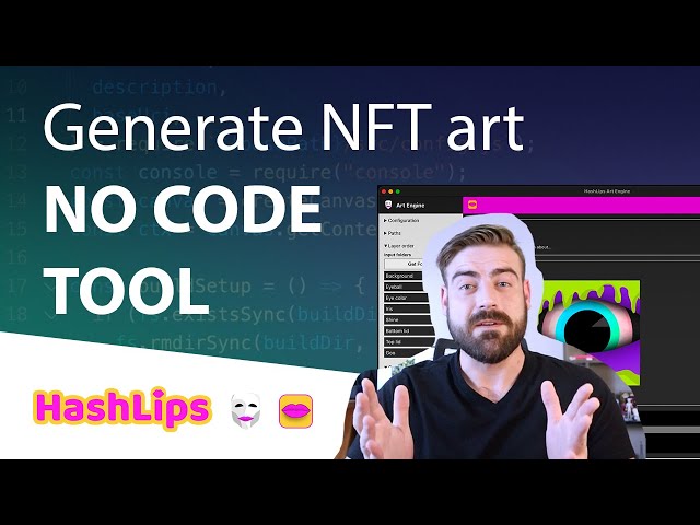 Generate NFT art with the NO CODE TOOL