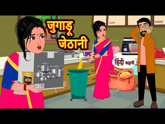 जुगाड़ू जेठानी Jugadu Jethani | Hindi Kahani | Bedtime Stories | Stories in Hindi | Khani Moral Story