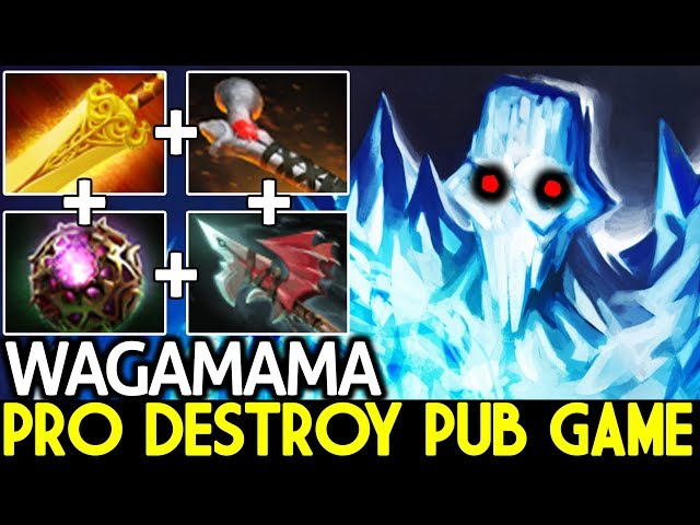 Wagamama [Ancient Apparition] Pro Destroy Pub Game 24 Kills Cancer Gameplay 7.21 Dota 2