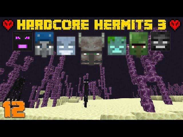 Minecraft Hardcore Hermits 12 Forever Alone - Final Episode (Season 3)