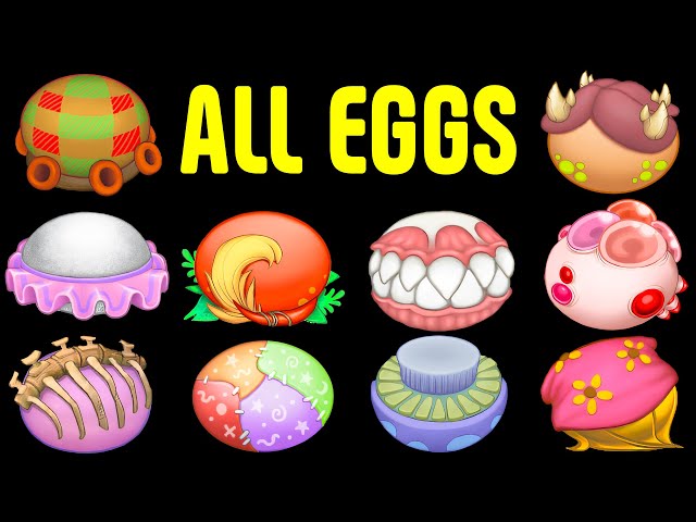 All Magical Monsters Eggs - Magical Nexus | My Singing Monsters