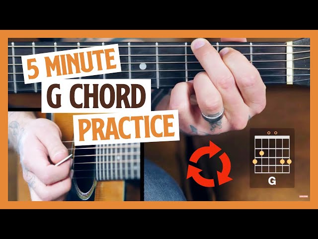 G Chord Practice [5 minute looped play-along]