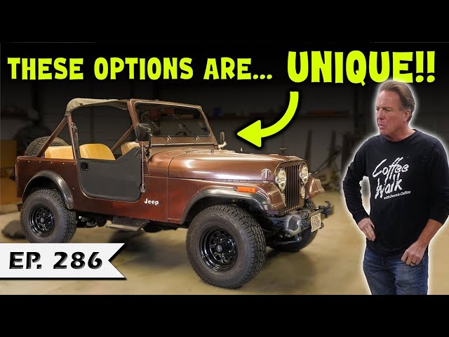 JEEP DAY! VERY UNUSUALLY OPTIONED LOCAL 1983 JEEP CJ-7!!