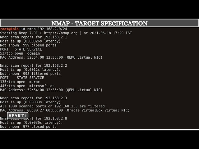 Nmap - Target Specification | Part 1 | [ தமிழில் ]