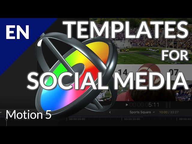 🎬 Motion 5: How to Change/Set Up a Title or Template for Use in Social Media & Final Cut Pro!
